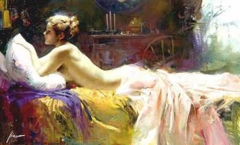 皮諾 丹尼爾 Pino Daeni painting